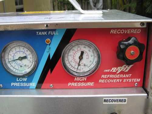 The flash watsco refrigerant recovery system model WC1