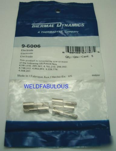 Thermal dynamics 9-6006 plasma cutter electrodes pkg=5