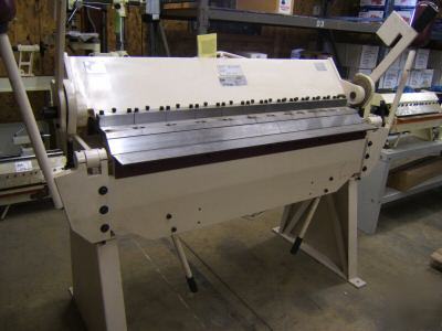 New 4 foot 12 gauge box pan sheet metal brake bender 