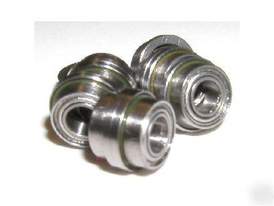 New 10 metal bearing 2X5X2.5 flanged ball bearings 2X5 