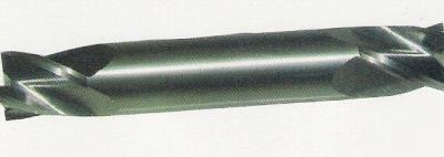 New - usa solid carbide double end mill 4FL 1/8