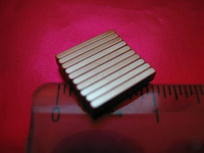 50 neodymium(rare earth ndfeb) magnets 20X4X2MM freep+p