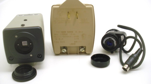 1 sony black & white security camera spt-M314