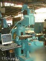 *2008* retrofit hurco cnc knee mill milling w/ mach 3 