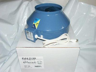  8 inch fantech FX8XL 521 cfm inline fan w/cord