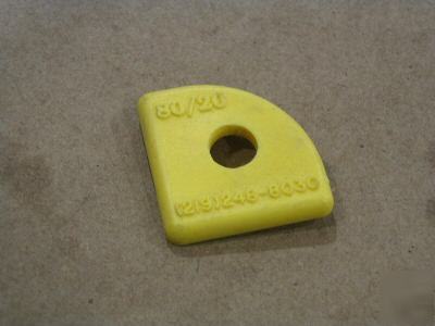 8020 t slot 1012 end caps 10 s 2022 yellow