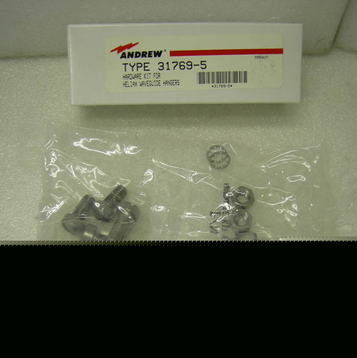 Andrew type 31769-5 hardware kit for heliax wg hangers