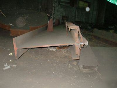 Crane way i beams - 232# per foot - steel i beams