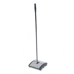 Dual action sweeper for heavy fine debris