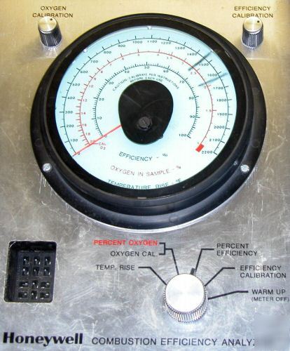 Honeywell combustion effiency analyzer A7001A, gas oil