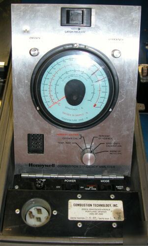 Honeywell combustion effiency analyzer A7001A, gas oil