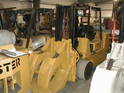 Hyster S120XLS 12,000 lb fork lift 4-way valve lpg