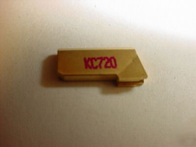 Kennametal gs 125L insert grade KC720