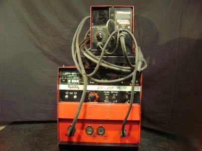 Lincoln electric cv-250 mig welder w/ ln-7 feeder