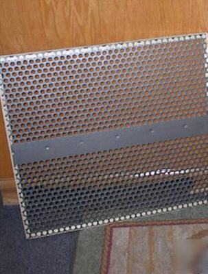 New 1 clipper seed cleaner corn screen sz. 28/64 upper