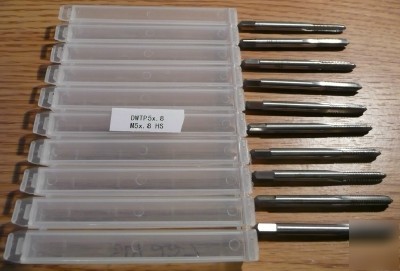 New 10PC hss M5 x .8 quality import plug tap