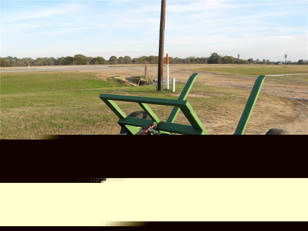 New deshazo round bale hay hauler - -