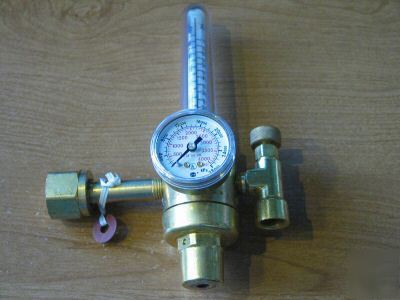 New harris 355-cd-320 co-2 flowmeter - regulator 