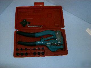 Sheet metal hand punch /english wheel