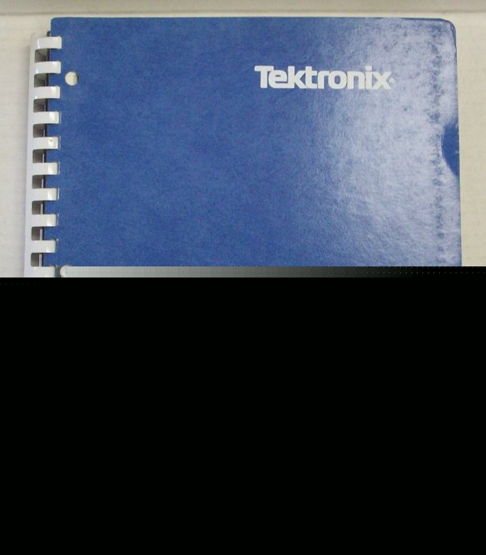 Tektronix 7D02 logic analyzer operators manual $5 ship