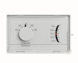 Wall thermostat mech heating only 43309