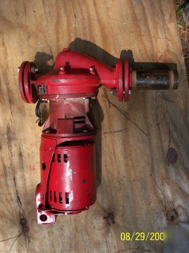 Bell & gossett 1/2 hp pump and motor 58 gpm