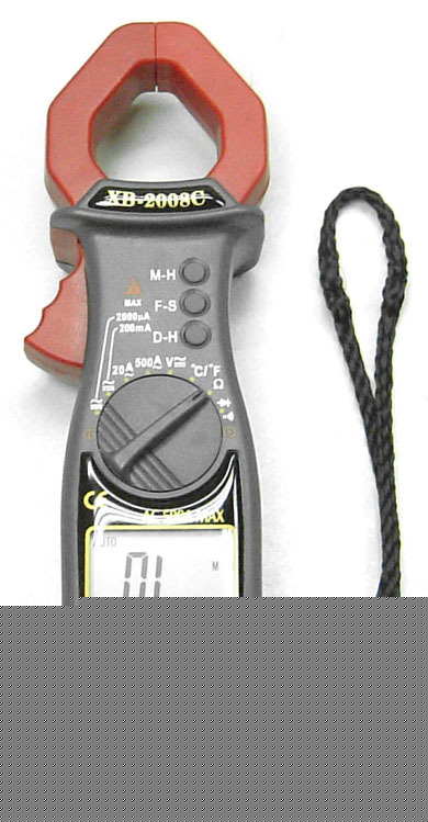 Digital clamp multimeter (xb-2008C)