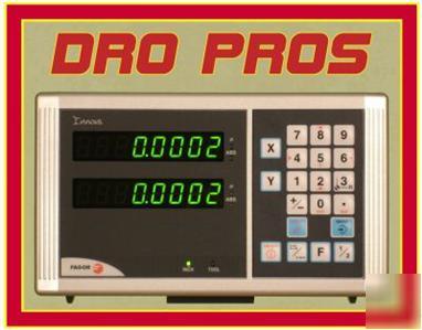 Fagor 2 axis 16 x 36 digital readout mill dro kit