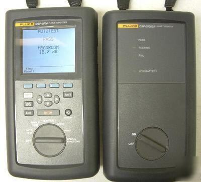 Fluke network dsp-2000 digital cable analyzer CAT5 test