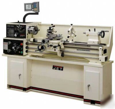 New jet ghb-1340A bench lathe w/stand & dro installed