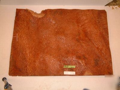 Redwood burl veneer 21 sheets massive 81SF rb-08