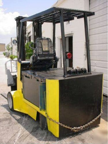 Yale 10,000 lb electric forklift/ 136