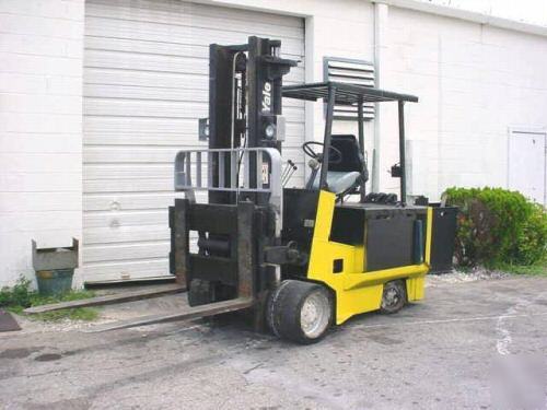 Yale 10,000 lb electric forklift/ 136