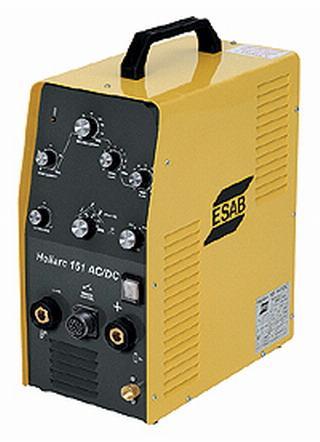 Esab heliarc 161 ac/dc tig stick welder pkg 0558004452