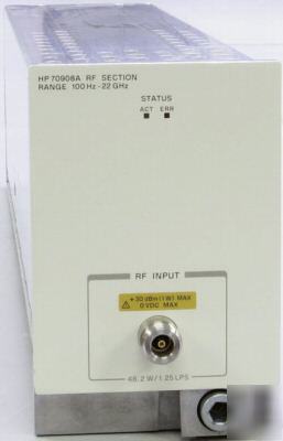 Hp agilent 70908A rf section 100 hz - 22 ghz