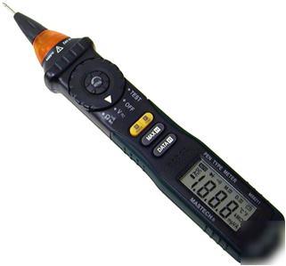 Mastech pen multimeter non-contact ac voltage detector