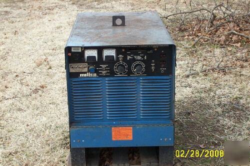 Miller pulstar 450(s) const potent pulsed dc arc welder