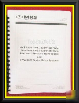 Mks 750B absolute baratronÂ® pressure transducer 50 torr