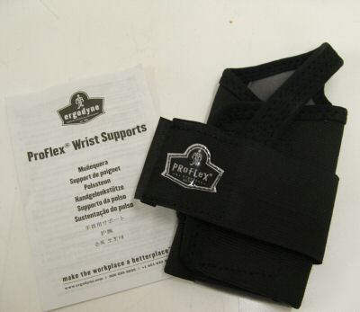 New ergodyne proflex wrist support medium black #4000 