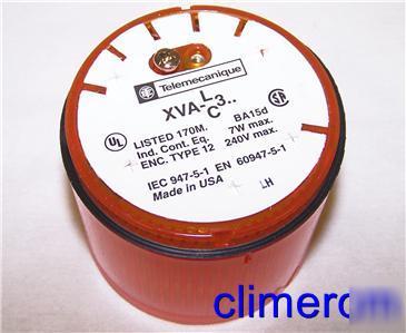 Telemecanique XVAC351 amber orange beacon 