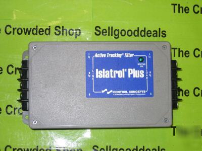 Control concepts ic+230 islatrol plus active filter