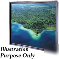 Dalite da-plex screens square format 50 x 50 inch del