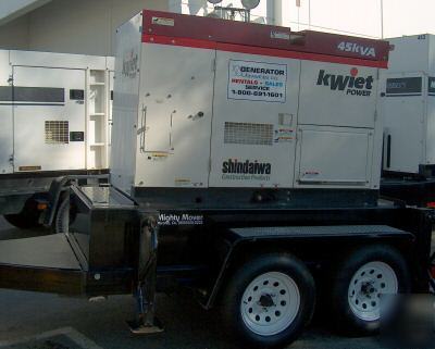 Diesel portable 45KVA kwiet power generator