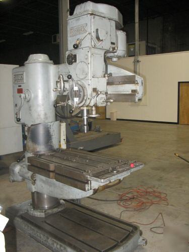 3' x 12â€ fosdick, model super sensitive radial drill