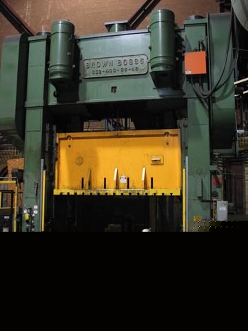 Brown & boggs SS2-400-96-48 straight side press