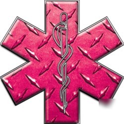 Emt ems mfr medic decal reflective 12