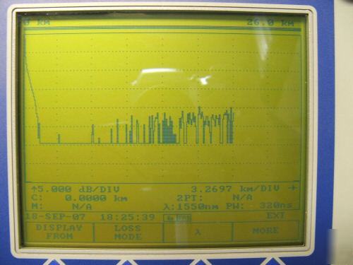 Gn nettest laser precision td-1000XA fiber sm mini otdr