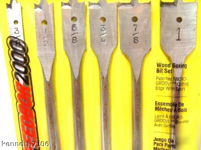 Irwin speedbor 2000 wood boring bit set made in the usa