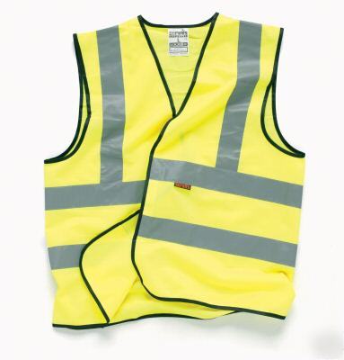 Scruffs hi vis vest safety clothing size l