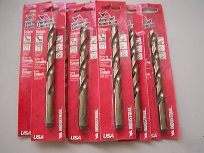 Vermont american cobalt drill bits size 7/16